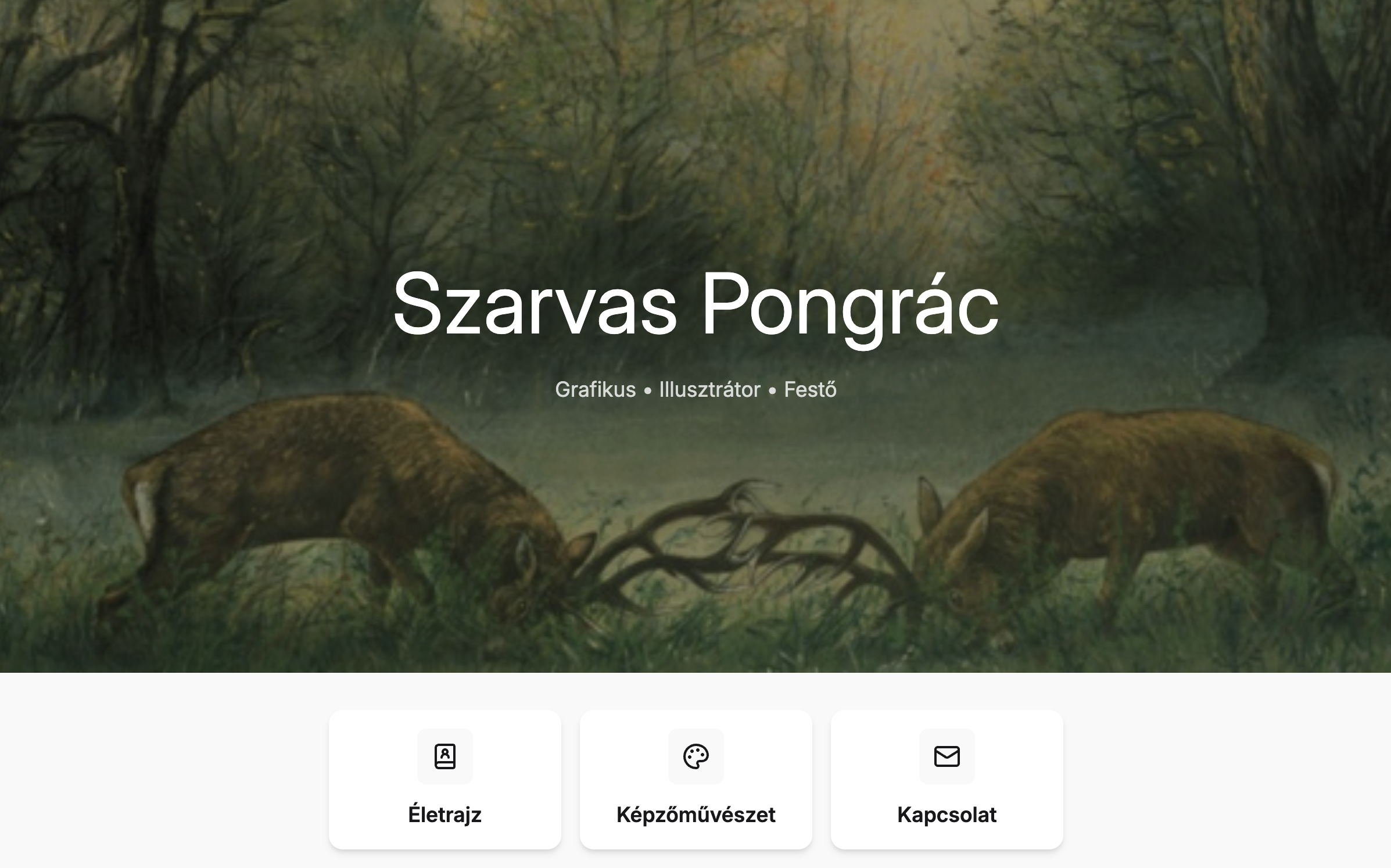 Artist portfolio